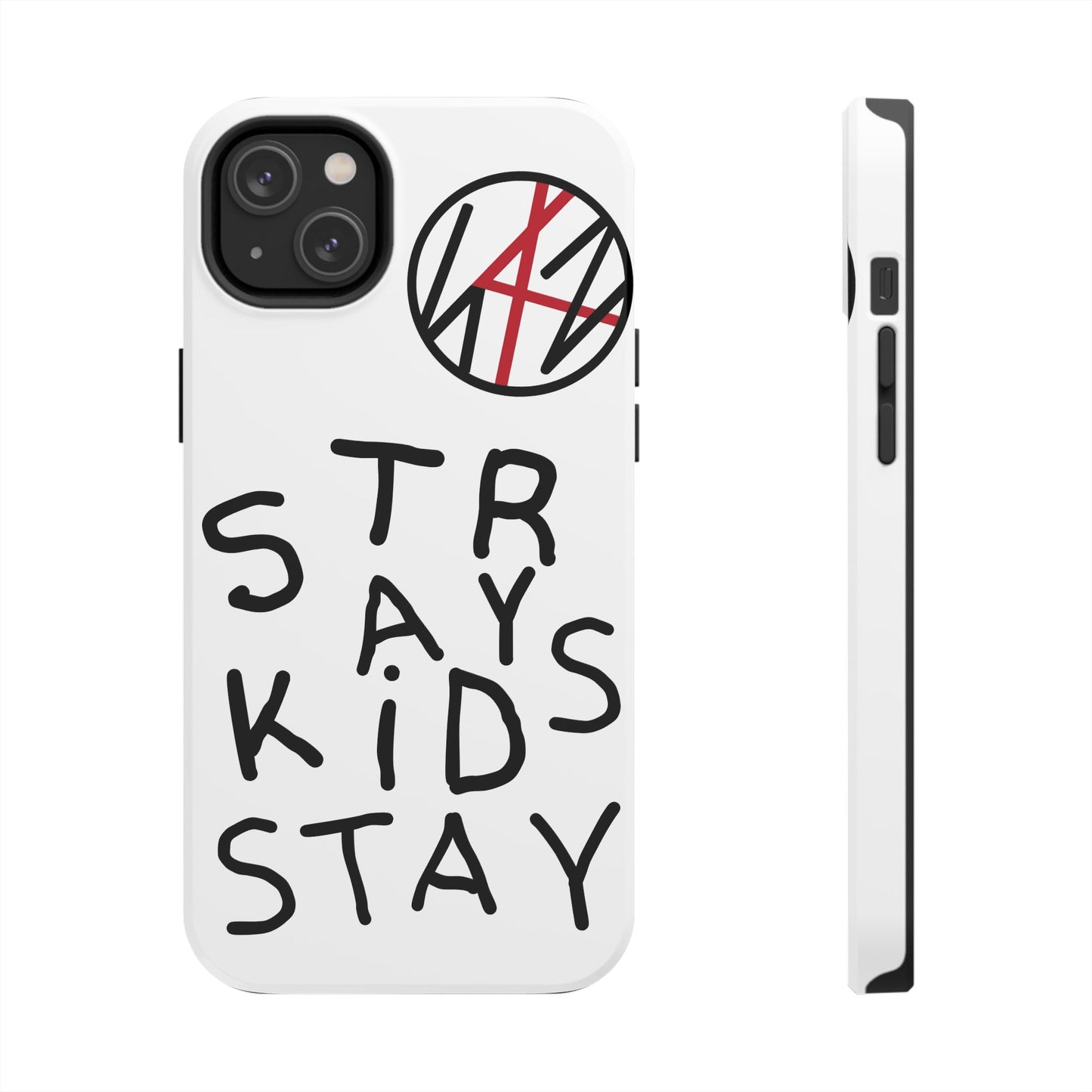 Stray Kids White Edgy Strong Phone Case