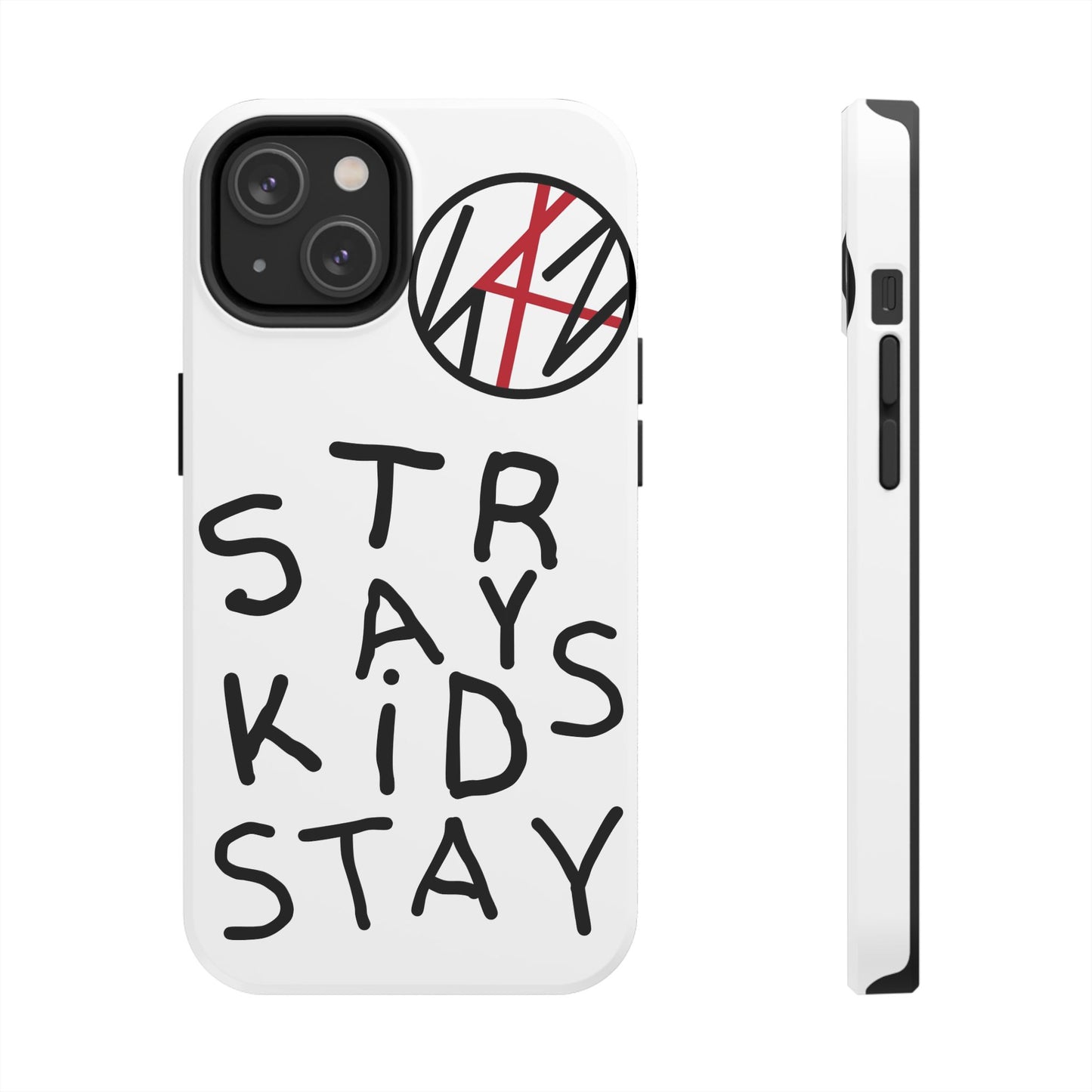 Stray Kids White Edgy Strong Phone Case