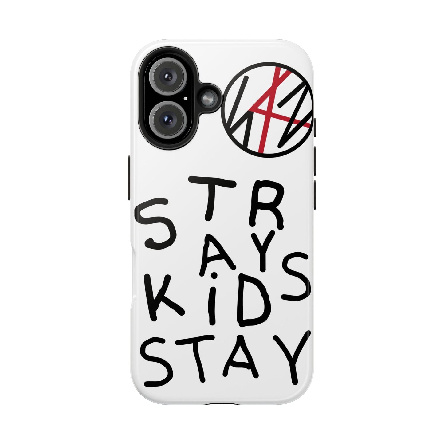 Stray Kids White Edgy Strong Phone Case