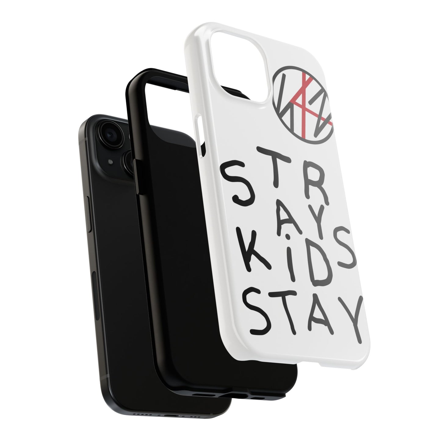 Stray Kids White Edgy Strong Phone Case
