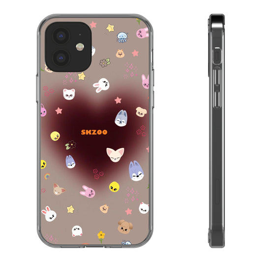Cute SKZOO Clear Phone Case