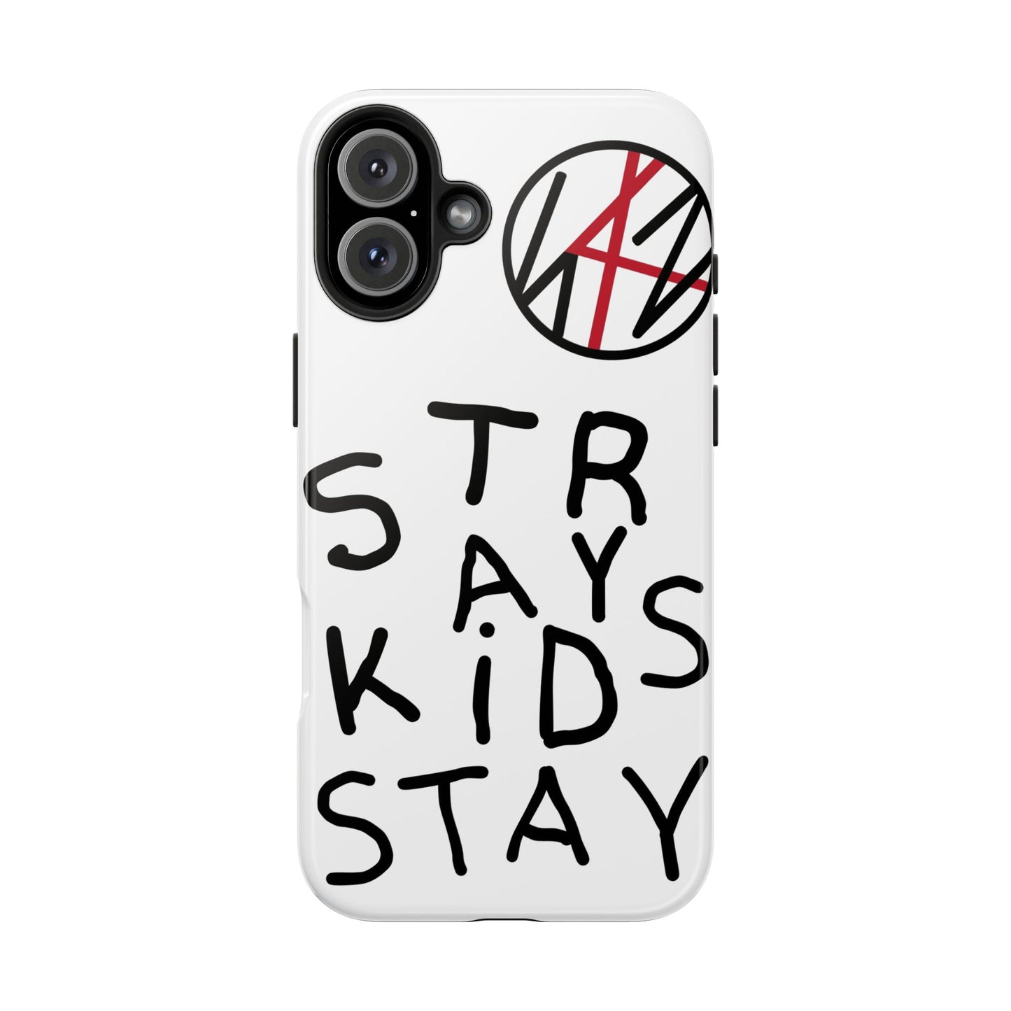 Stray Kids White Edgy Strong Phone Case