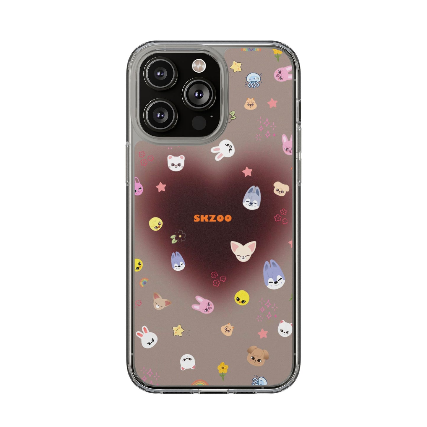 Cute SKZOO Clear Phone Case