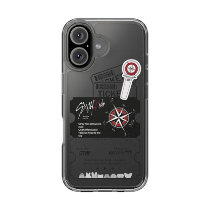 Stray Kids Hellevator Clear Phone Case