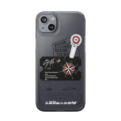 Stray Kids Hellevator Clear Phone Case