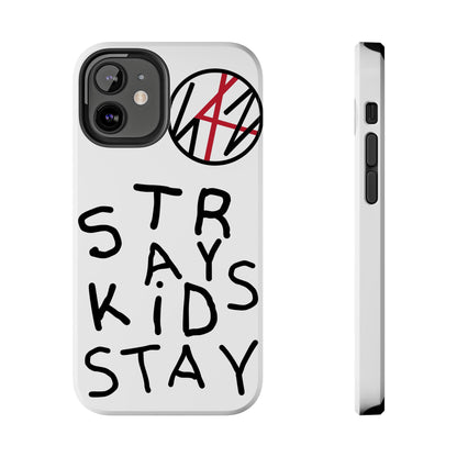 Stray Kids White Edgy Strong Phone Case