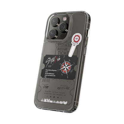 Stray Kids Hellevator Clear Phone Case
