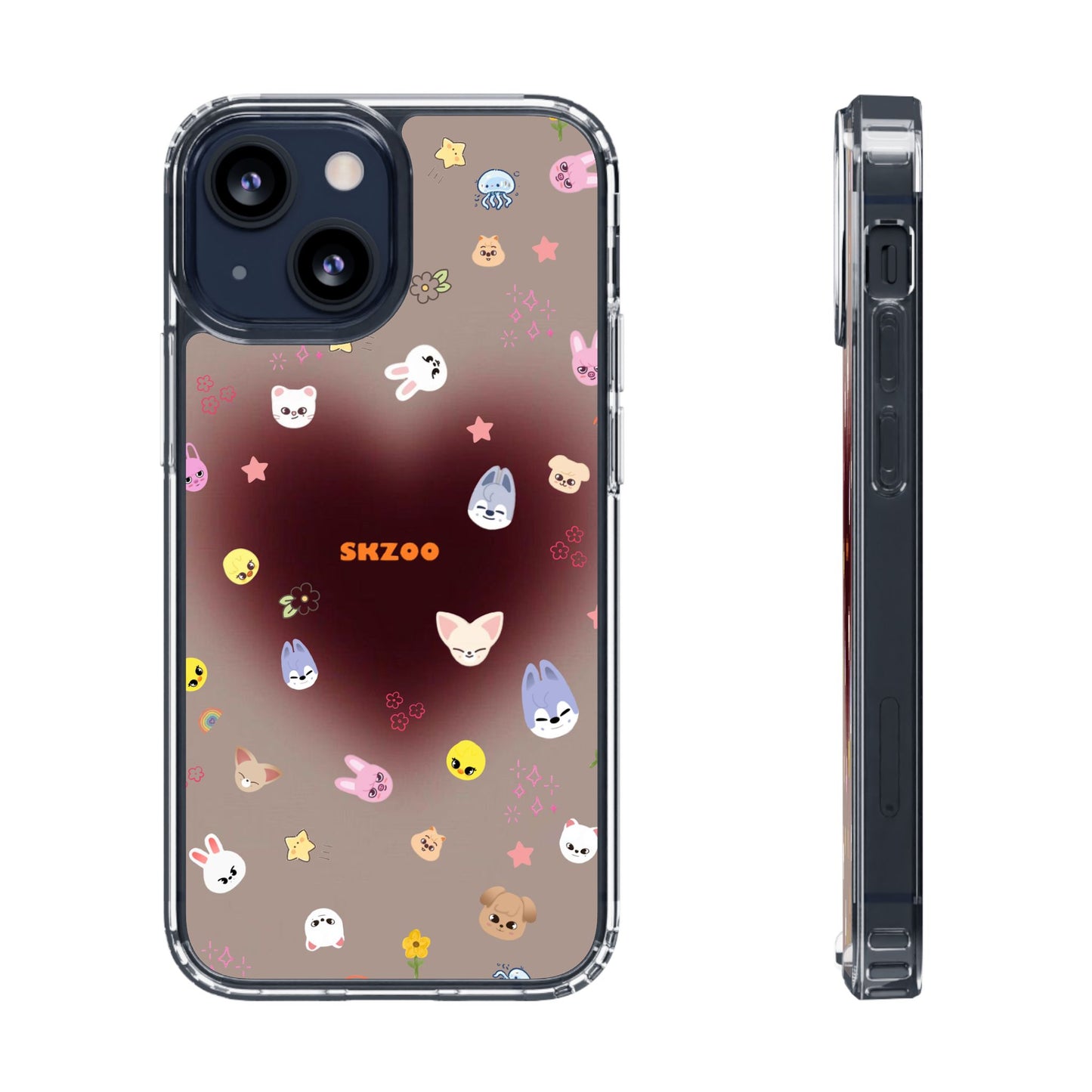Cute SKZOO Clear Phone Case