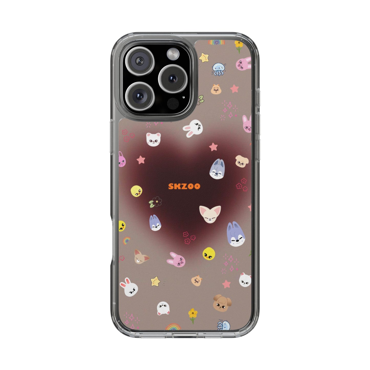 Cute SKZOO Clear Phone Case