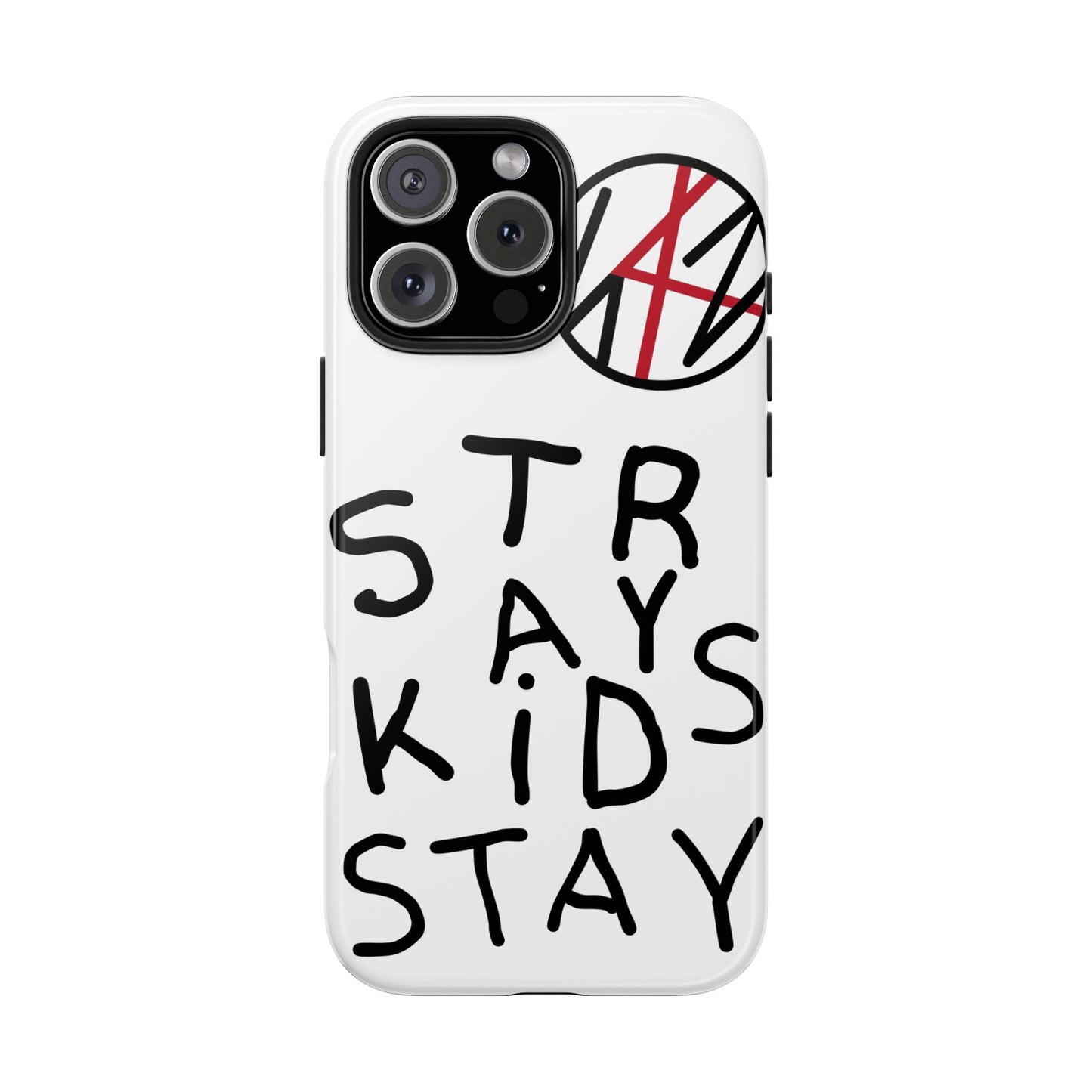 Stray Kids White Edgy Strong Phone Case