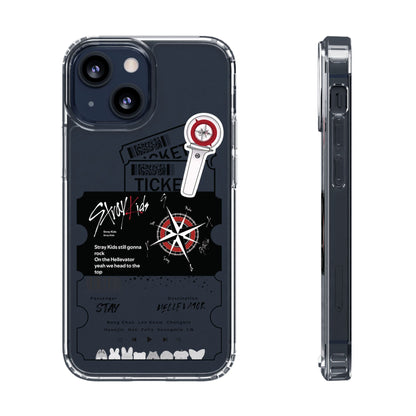 Stray Kids Hellevator Clear Phone Case