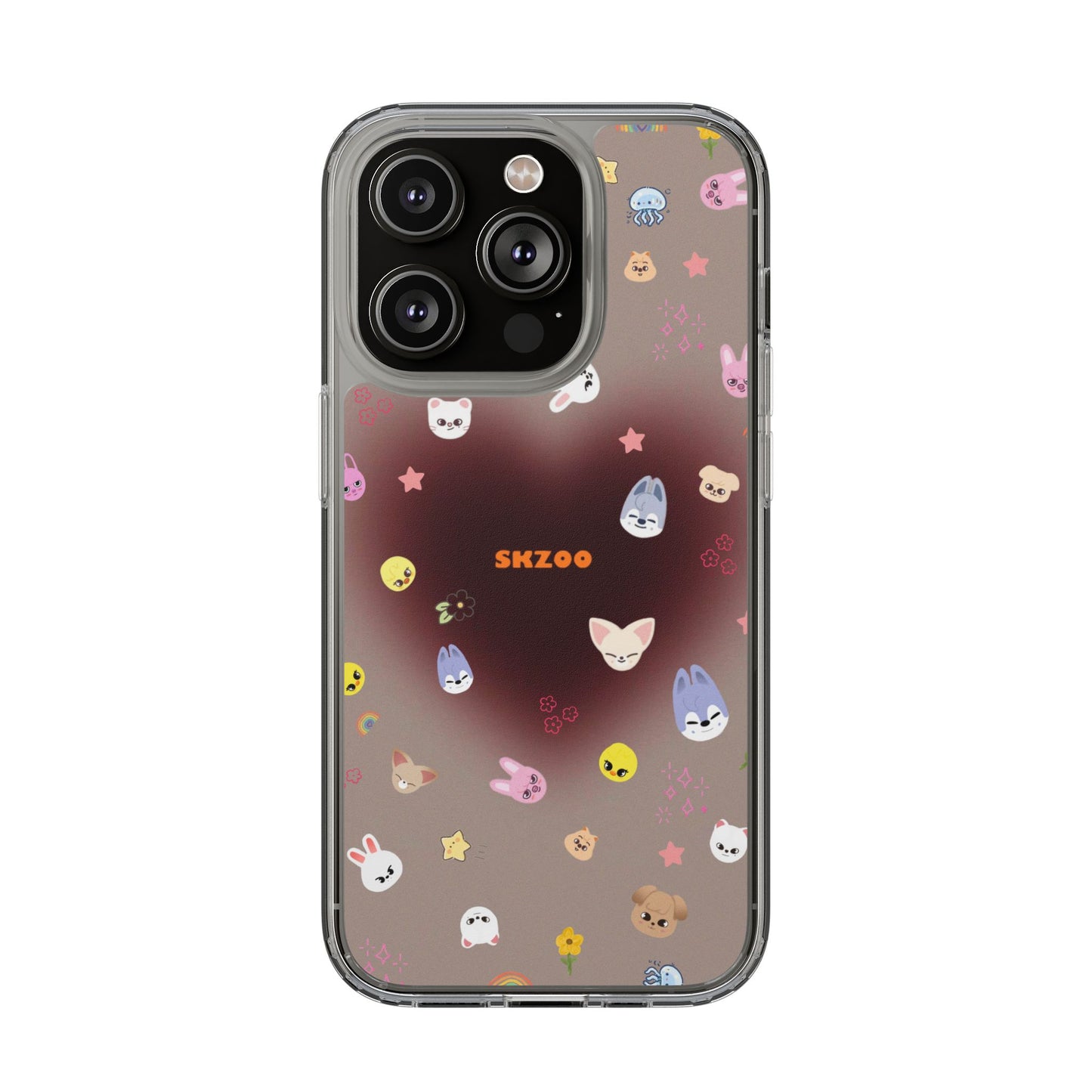 Cute SKZOO Clear Phone Case