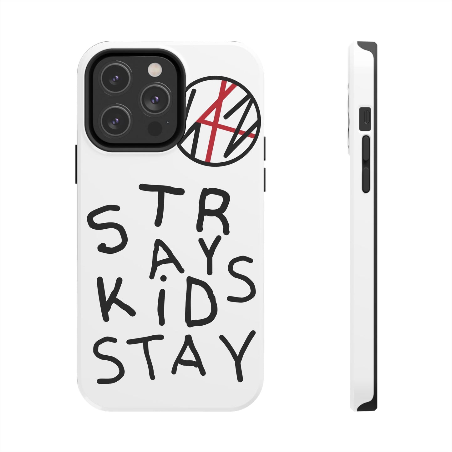 Stray Kids White Edgy Strong Phone Case
