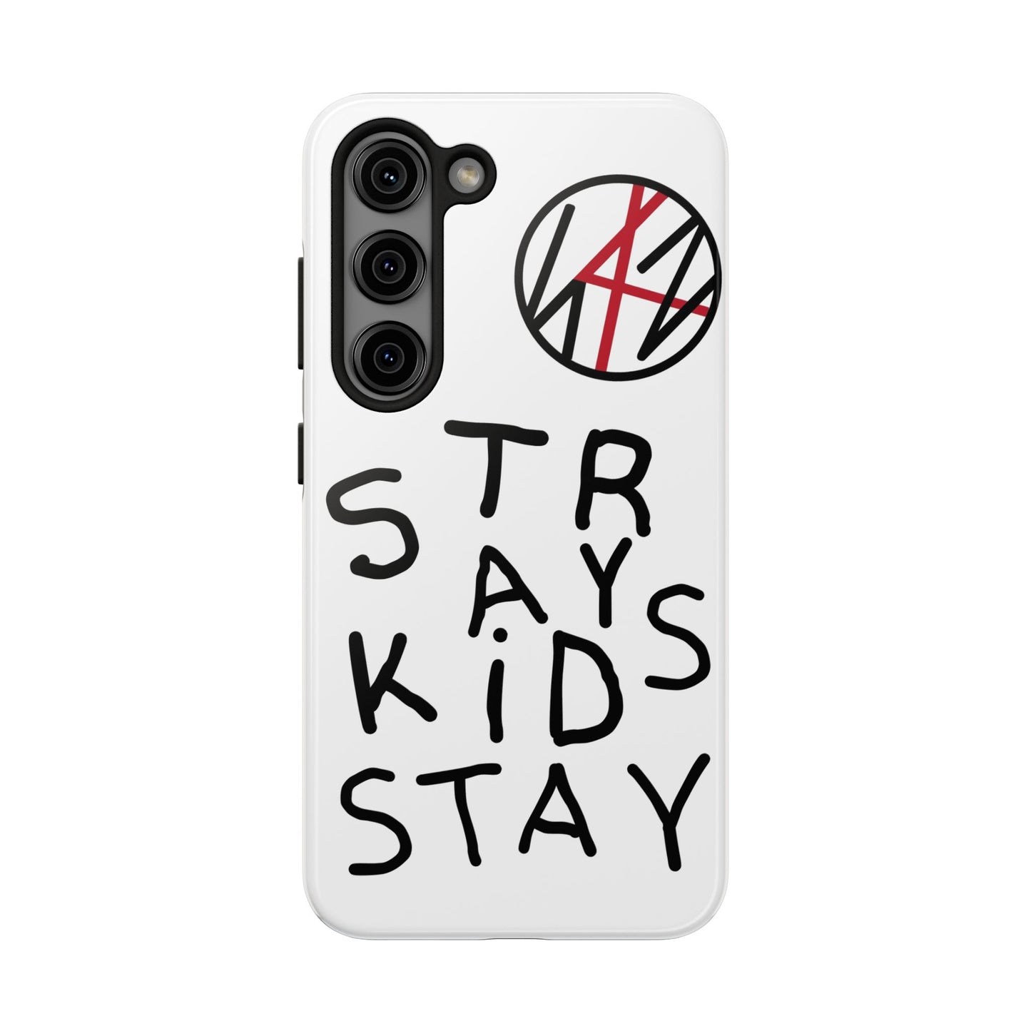 Stray Kids White Edgy Strong Phone Case