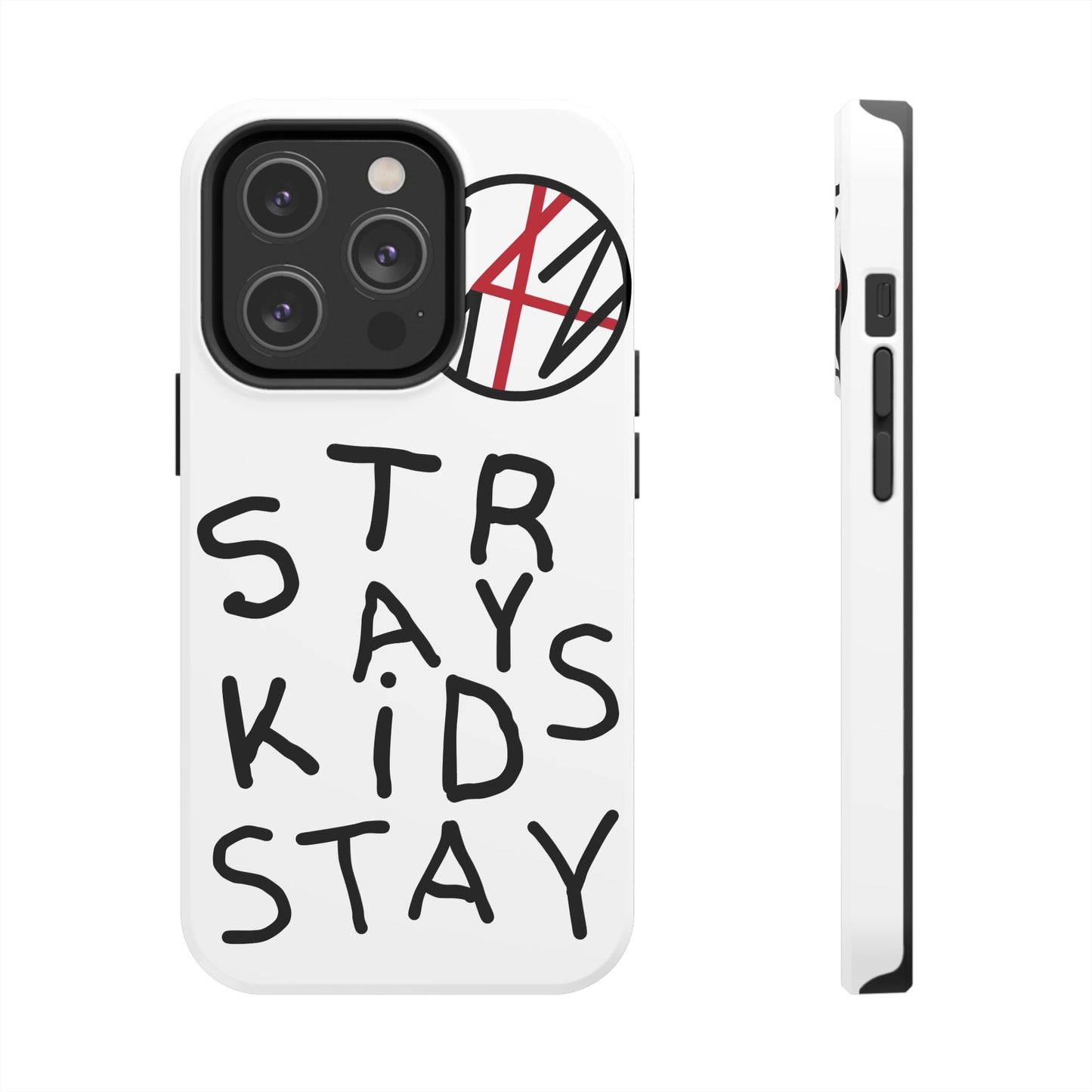 Stray Kids White Edgy Strong Phone Case