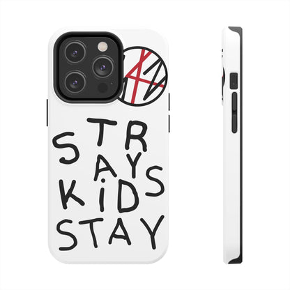 Stray Kids White Edgy Strong Phone Case