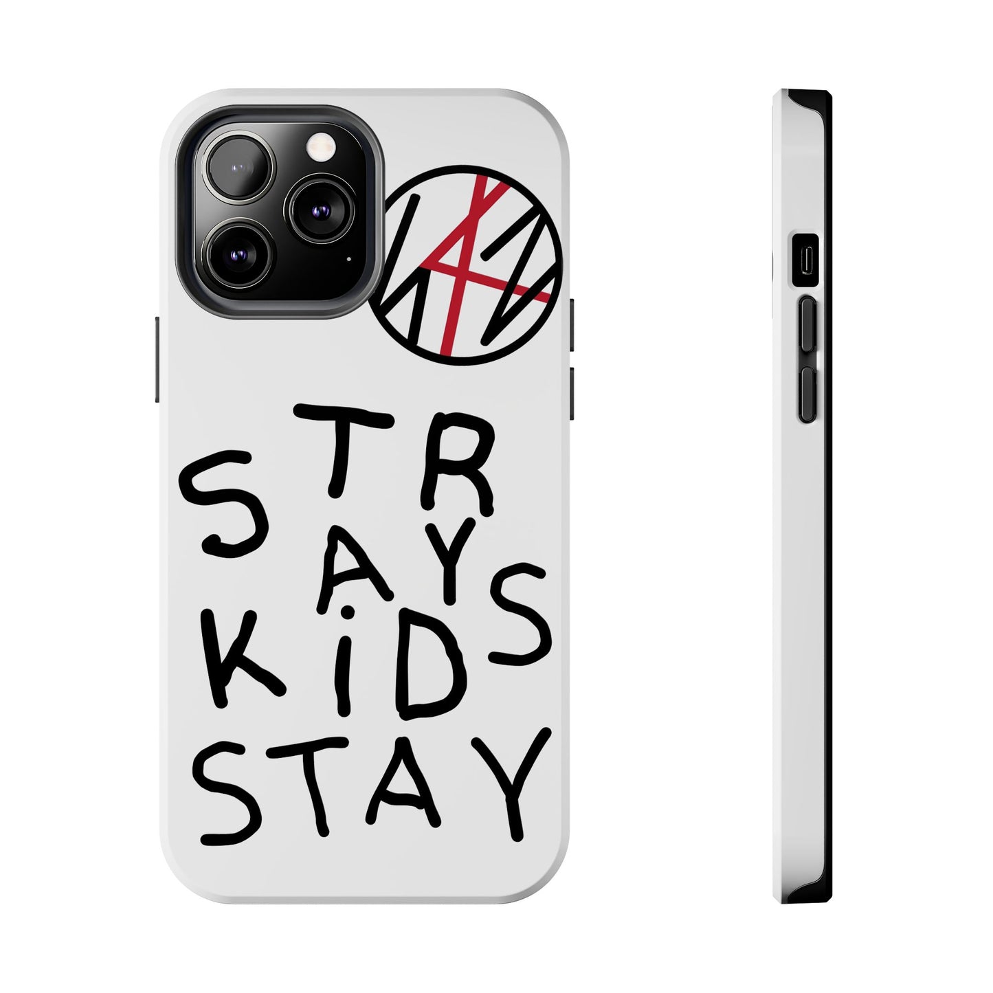 Stray Kids White Edgy Strong Phone Case