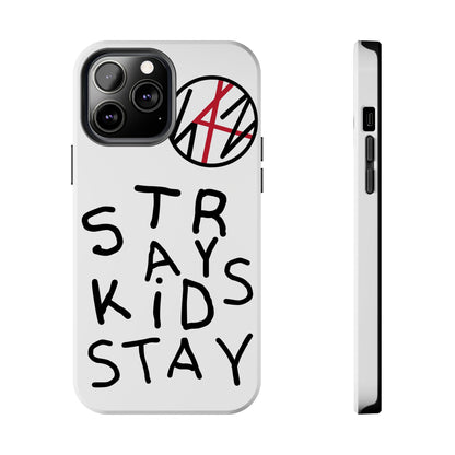 Stray Kids White Edgy Strong Phone Case