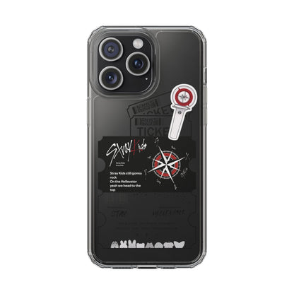 Stray Kids Hellevator Clear Phone Case