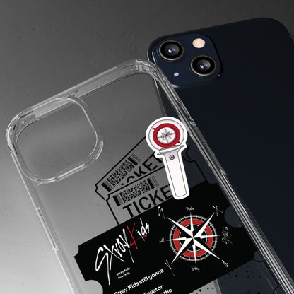 Stray Kids Hellevator Clear Phone Case