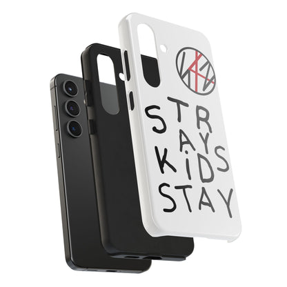 Stray Kids White Edgy Strong Phone Case