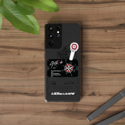 Stray Kids Hellevator Clear Phone Case