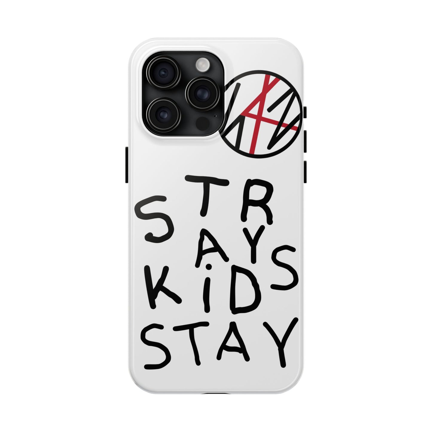 Stray Kids White Edgy Strong Phone Case