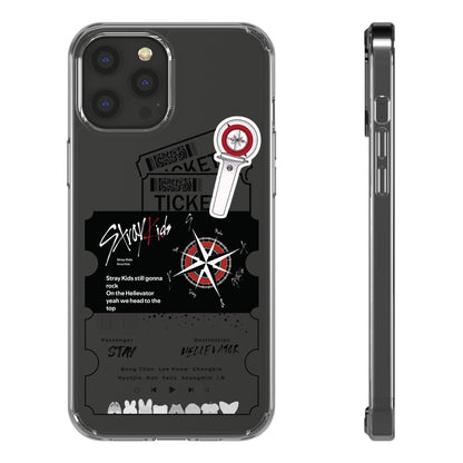 Stray Kids Hellevator Clear Phone Case