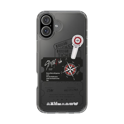 Stray Kids Hellevator Clear Phone Case