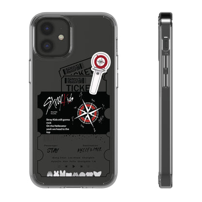 Stray Kids Hellevator Clear Phone Case