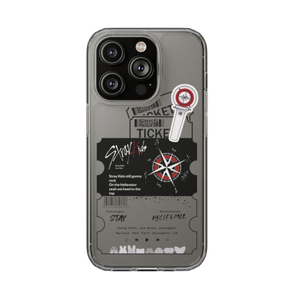 Stray Kids Hellevator Clear Phone Case