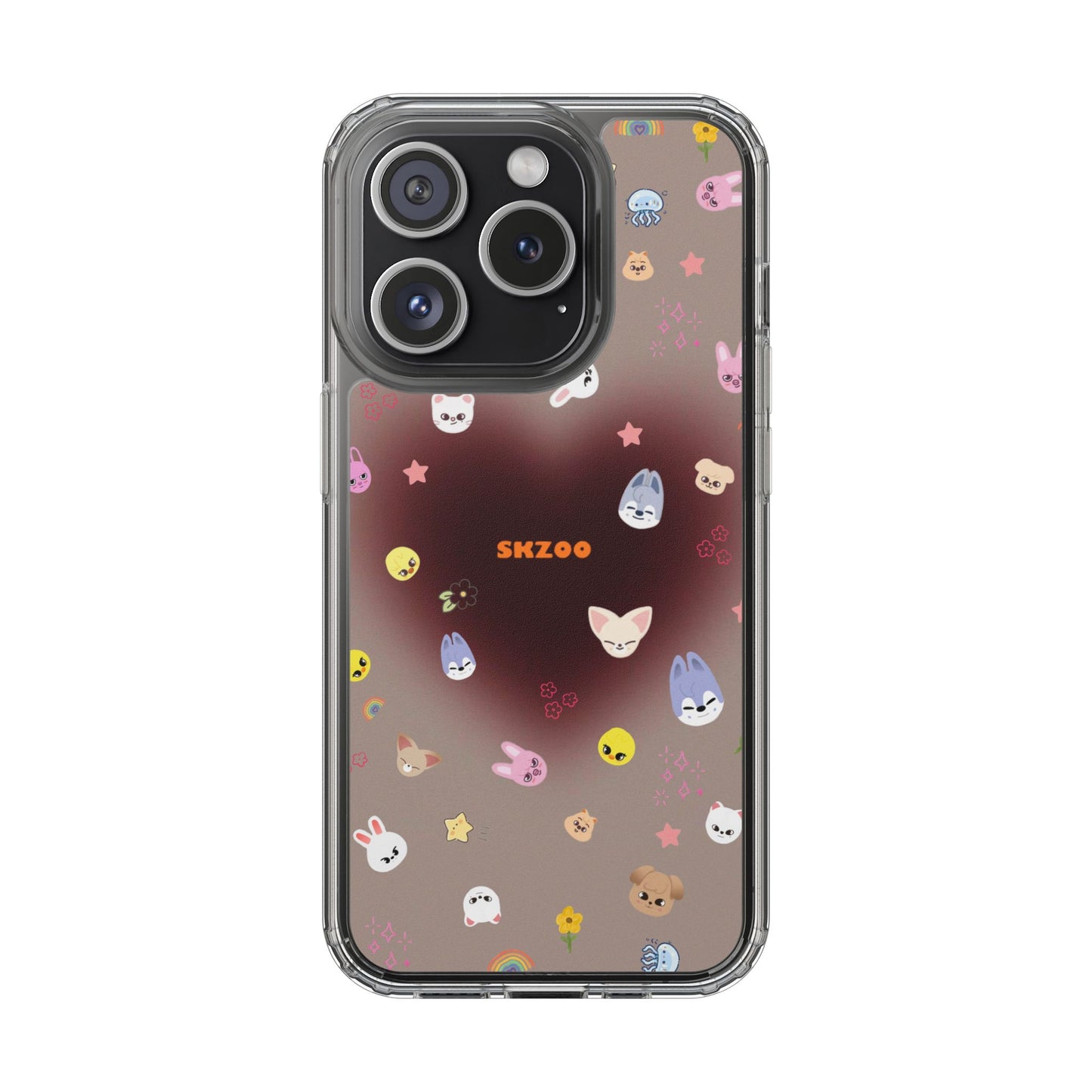 Cute SKZOO Clear Phone Case