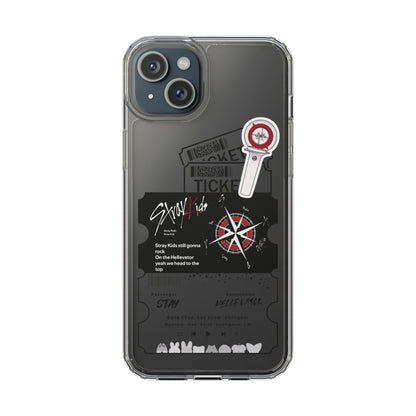 Stray Kids Hellevator Clear Phone Case