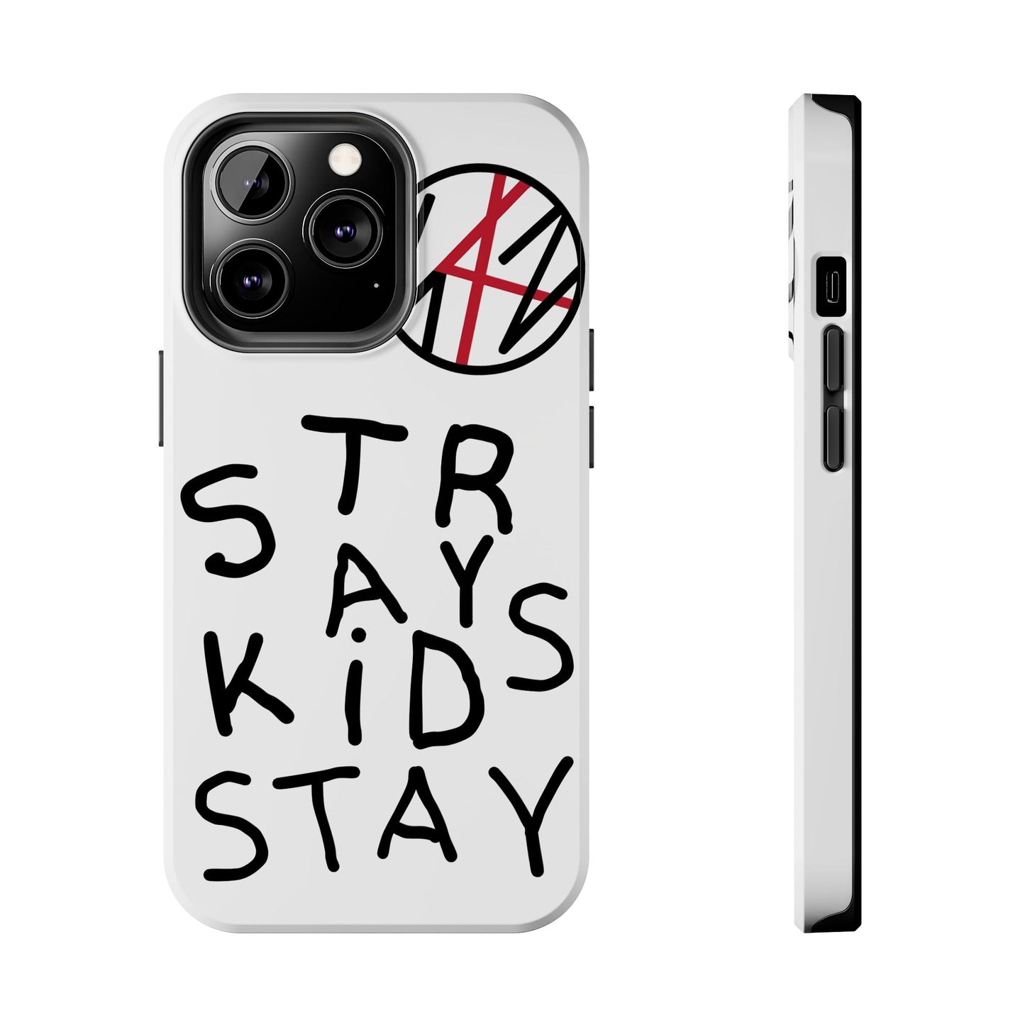 Stray Kids White Edgy Strong Phone Case