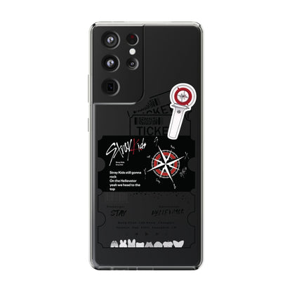 Stray Kids Hellevator Clear Phone Case