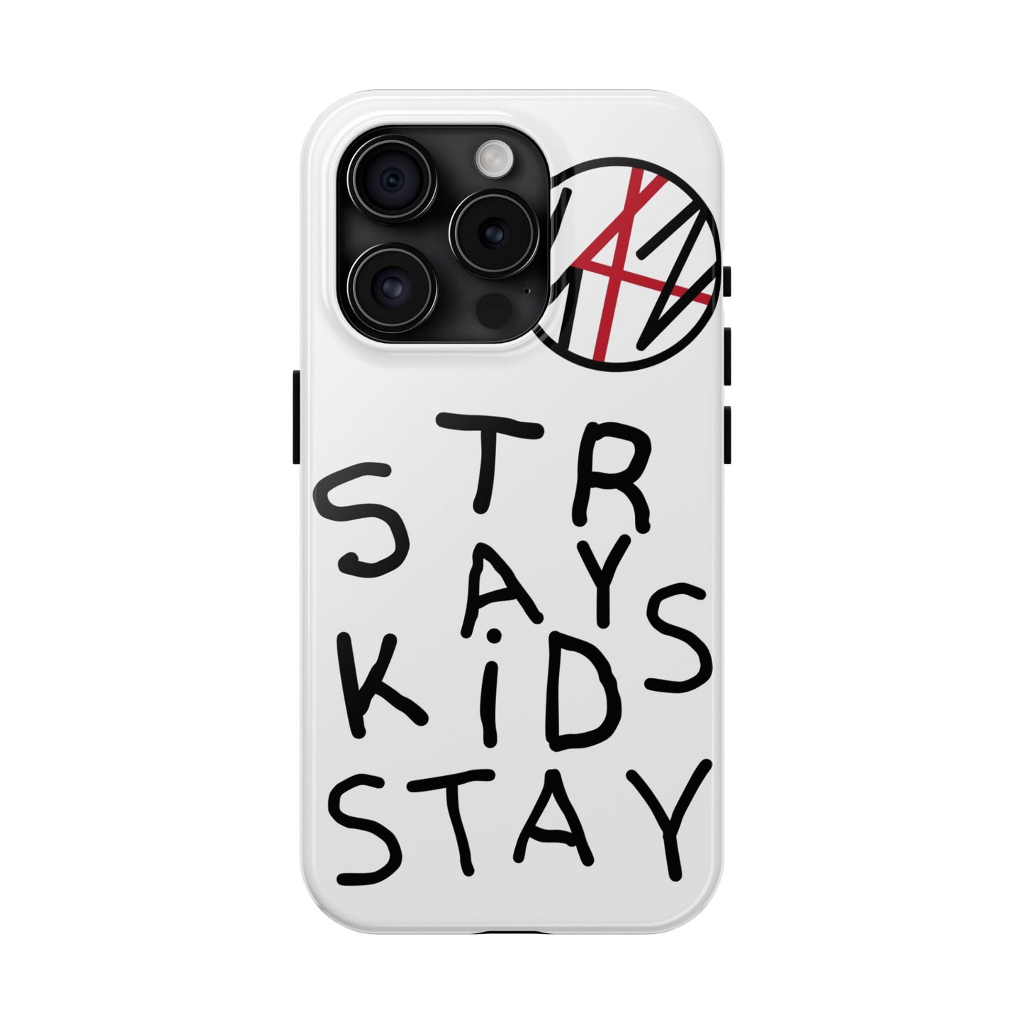 Stray Kids White Edgy Strong Phone Case
