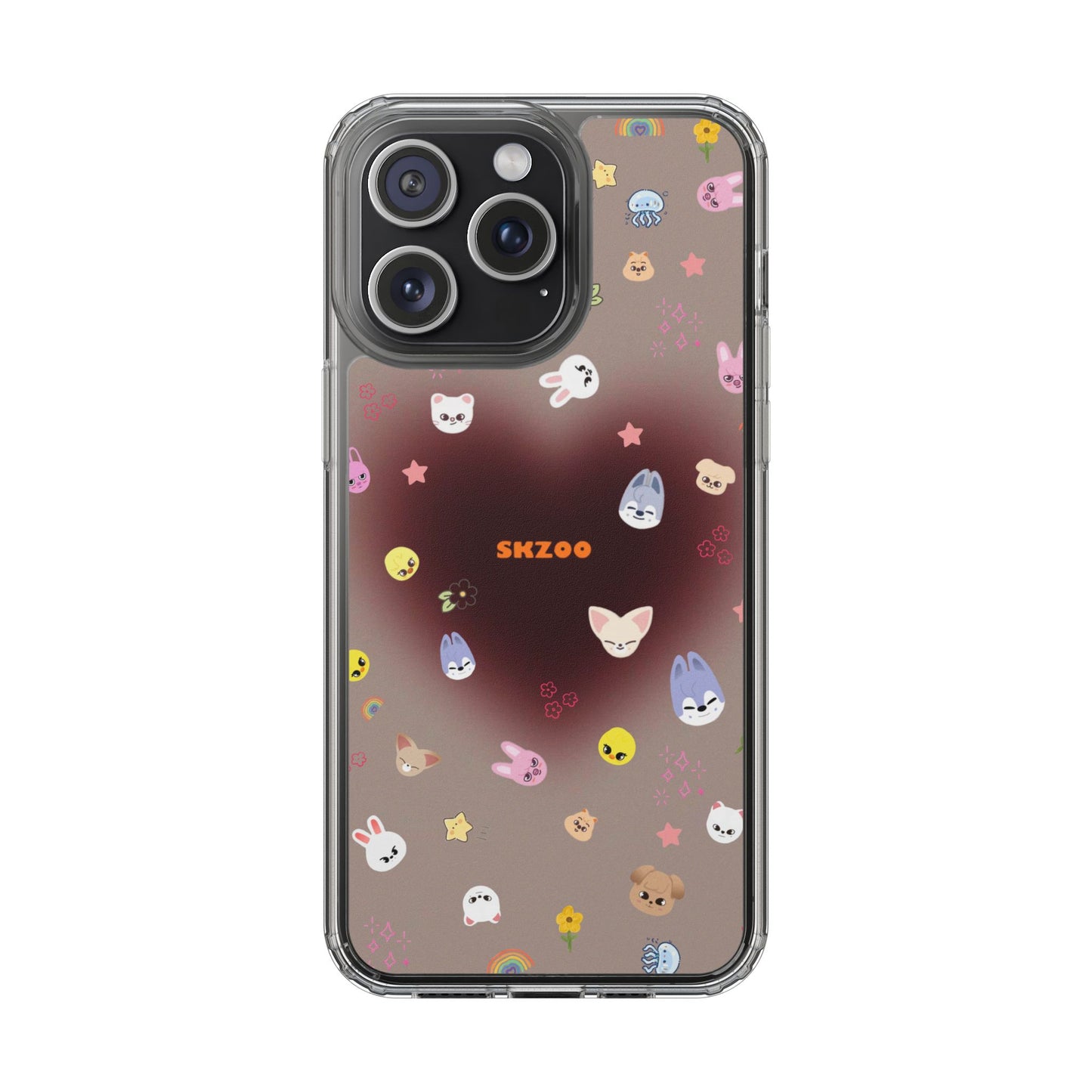 Cute SKZOO Clear Phone Case