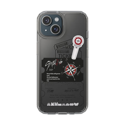 Stray Kids Hellevator Clear Phone Case