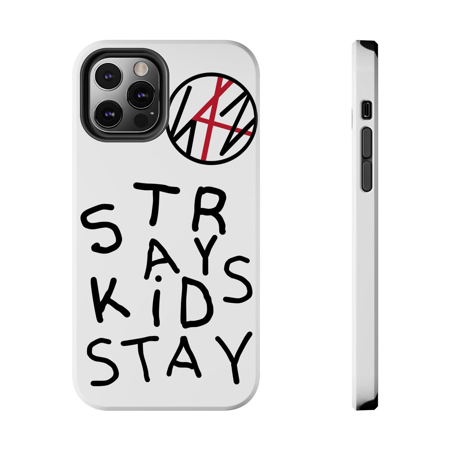 Stray Kids White Edgy Strong Phone Case