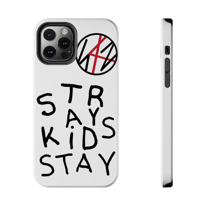 Stray Kids White Edgy Strong Phone Case